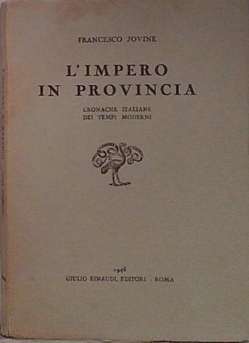 Jovine impero provincia - impero, in