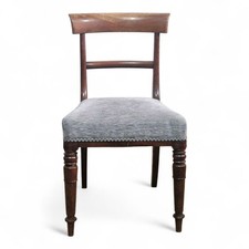 Antica sedia vittoriana in mogano occasionale - camera da letto / sedia da sala / sedia da scrivania