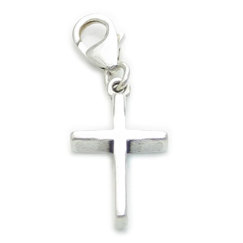 Croce clip piccolo charm in - su,