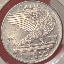 50 Centesimi Impero 1942 Regno