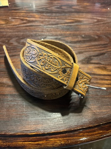 Cintura con fibbia tooled - con,