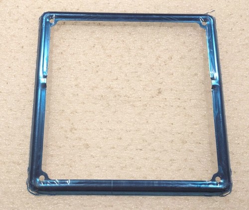 Cornice targa metallo cromato - targa,