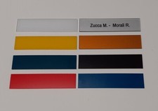 TARGHETTA POSTA - CITOFONO - CAMPANELLO IN ACRILICO  PER ESTERNI 