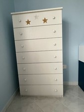 cassettiera bimbo in vero legno 7 cassetti - settimino