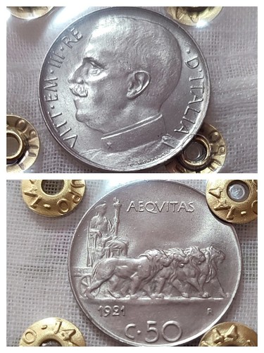 Centesimi 1921 leoni - 50,