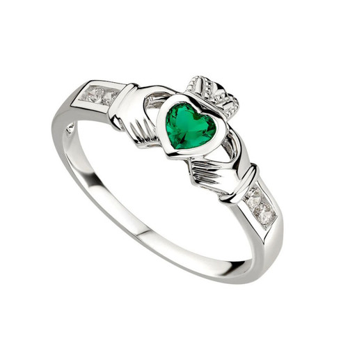 Sterling silver claddagh - claddagh, with