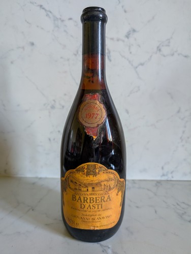 Vino 1977 barbera asti - vino, d'asti