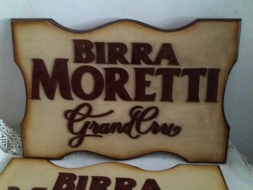 Grande insegna targa