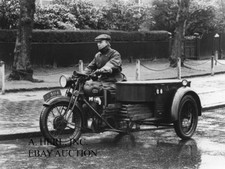 BSA moto e sidecar Royal Mail