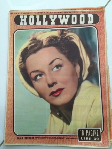 Rivista cinema hollywood - hollywood, 1950