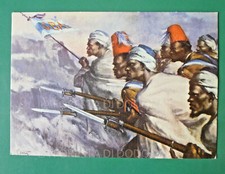 CARTOLINA MILITARE COLONIE