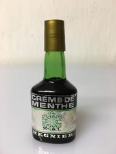 Mignon Miniature COINTREAU Regnier Creme De Menthe 3cl 30% Vol A/40