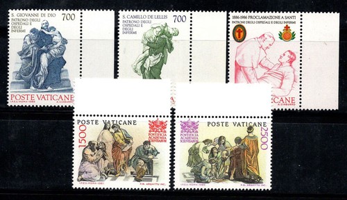 Vaticano 1986 sass 797 801 - 1986, sass.