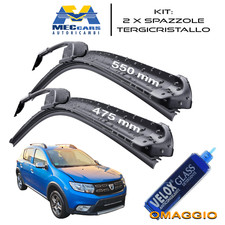 KIT 2 Spazzole Tergicristallo