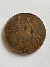 Moneta Francia 10 Centesimi