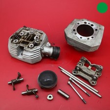 MOTO GUZZI Griso 1100 testa cilindro sinistra e pistone 2005 2011 left valve hea...