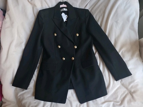 Giacca blazer doppiopetto zara - giacca,