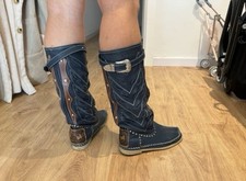 Stivali Hector Riccione blu e