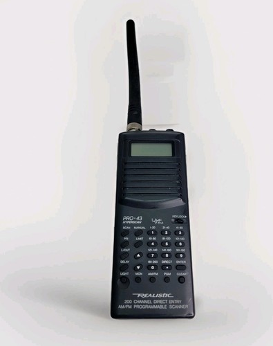 Scanner radio realistico