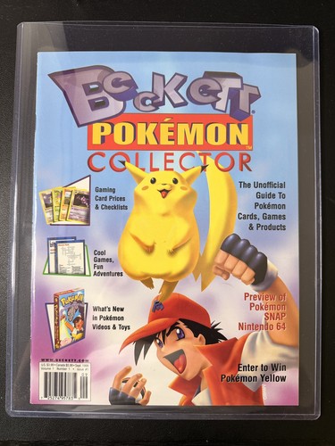 Beckett pokémon collector - beckett,