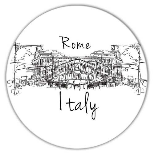 Sottobicchiere regalo italia - sottobicchiere,