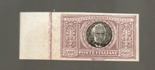 Regno 1923 Manzoni lire 5 non