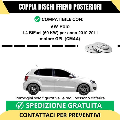 Coppia dischi freno - dischi, posteriori