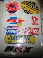 8 AUTOCOLLANTS MOTO KTM GS 600