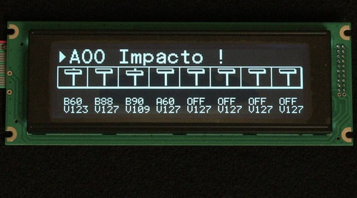 Korg display schermo - display,