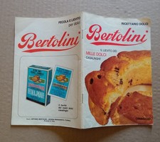 1976 BERTOLINI Ricettario Ricette Dolci