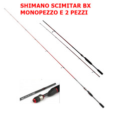 NOVITA' CANNA SHIMANO SCIMITAR BX  MARE FIUME BASS MONO E 2 PEZZI GAMMA COMPLETA