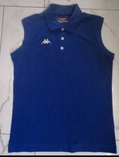 Maglia Smanicata canotta blu uomo donna kappa nuovo taglia l