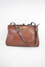 Borsa In Vera Pelle Enrico Coveri Dimensione 36x22x7 Cm (difetto)