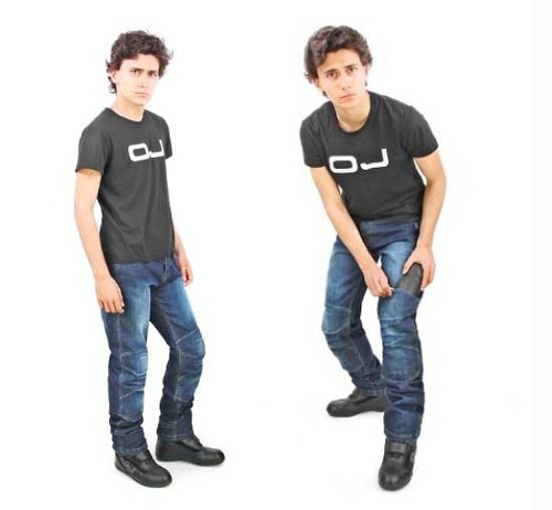 Pantalone rinforzato moto - rinforzato,