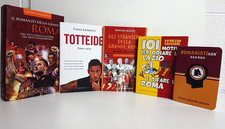 Lotto 5 libri a tema A.S. Roma