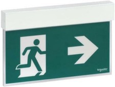 Lampada emergenza a bandiera