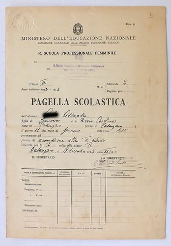 Catanzaro pagella scolastica - catanzaro,