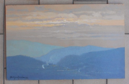 Manfredi quadro dipinto ad - quadro,