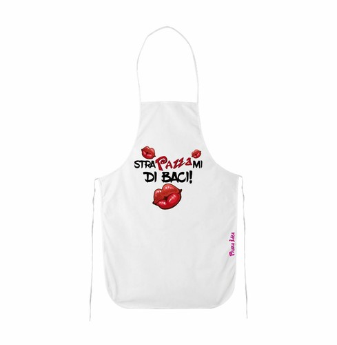 Grembiule bianco cucina - grembiule,