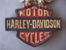 HARLEY DAVIDSON Bar & Shield + Eagle logo da parete