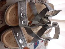 SANDALI GEOX RAGAZZA TG.34 USATI SOLO UNA VOLTA IN BUONISSIMO STATO ORIGINALI