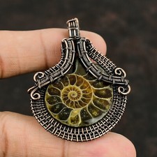 Ammonite fossile gioielli rame