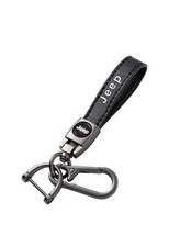 JEEP PORTACHIAVI IN PELLE RENEGADE AVENGER COMPASS RUBICON WRANGLER LAREDO 4X4