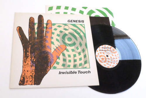Genesis invisible touch lp - genesis,