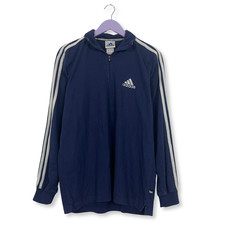 Felpa Adidas Vintage blu scura