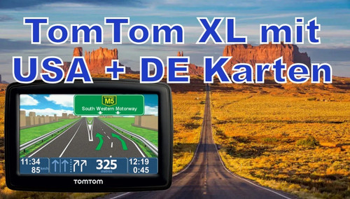 Navigatore tomtom con mappe - xl,