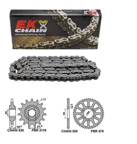 Kit trasmissione kawasaki - trasmissione,