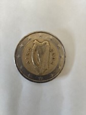 Moneta 2 Euro Irlanda 2002 RARISSIMA. Condizioni perfette.