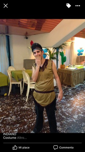 Costume indiano comanche - costume,