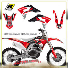 BLACKBIRD KIT ADESIVI GRAFICHE HONDA DREAM 3 CRF 250 2018-21  CRF 450 2017-2020